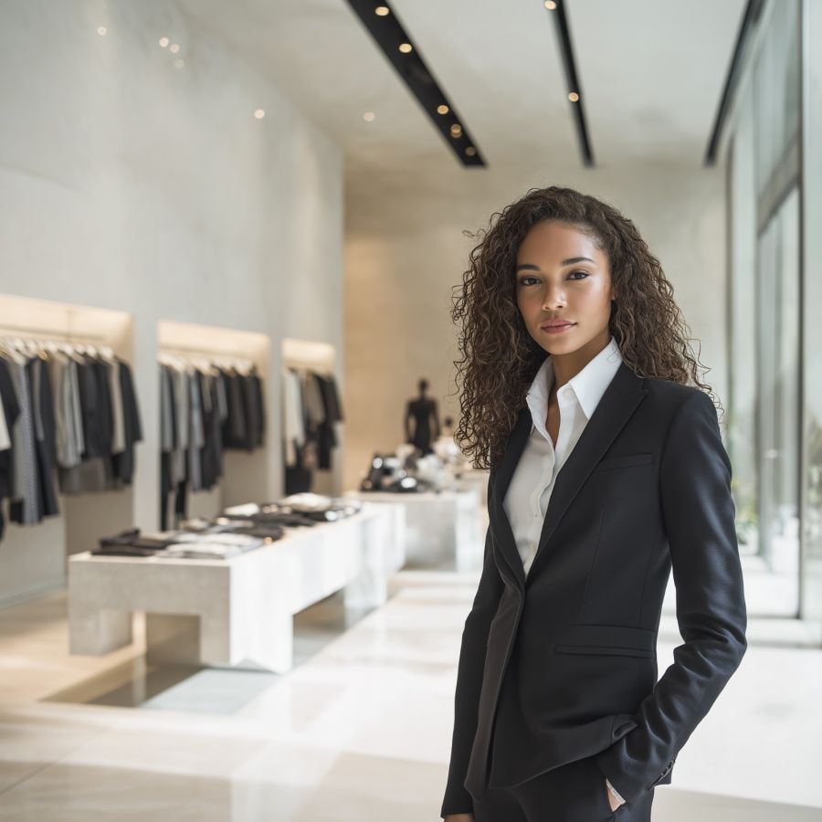 directrice boutique de luxe